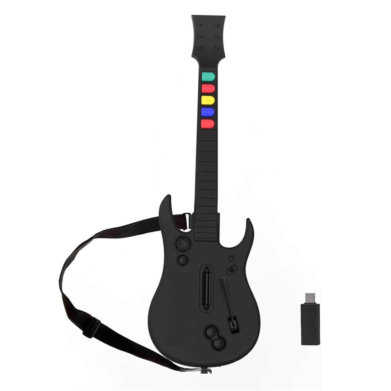 DOYO Wireless Wii Guitar Hero Controller for guitar hero and Rock Band Games, Compatible with All guitar Hero Games and Rock Ban
