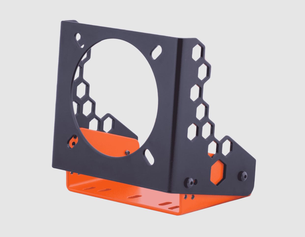 SIMUCUBE Heavy-Duty Steel Mount for 2 Wheelbases & Direct Drive FFB Bases - Black, Model SCMOUNT