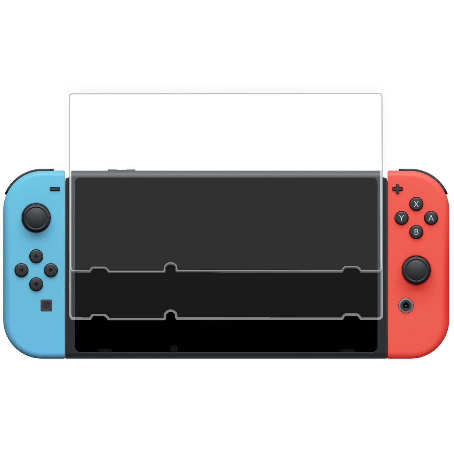 TalkWorks Screen Protector Compatible with Nintendo Switch Lite - Scratch  Crack  and Shatter Resistant-Ultra-Thin HD Touchscreen Tempered Glass  See-Through Cover & Easy Installation 2 Count (Pack of 1)