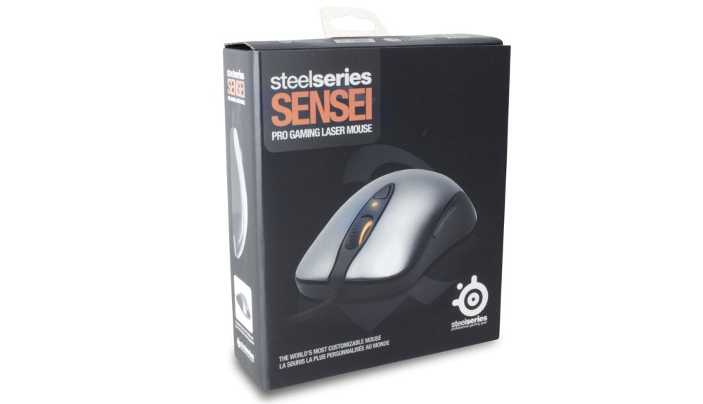 SteelSeries Sensei Laser Gaming Mouse - Model 62150, Grey Color, Precision Performance