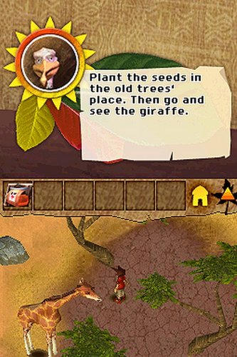 Import Safari Adventures: Africa - Nintendo DS Game, Model NDS00124, Adventure Gameplay