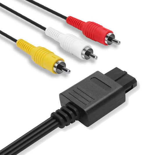 N64 AV Cable  Audio Video AV Cable Cord for Nintendo 64 N64  Gamecube GC Super Nintendo SNES  2.5M/8.2FT