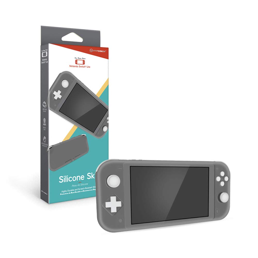 Hyperkin Silicone Skin for Nintendo Switch Lite (Gray)