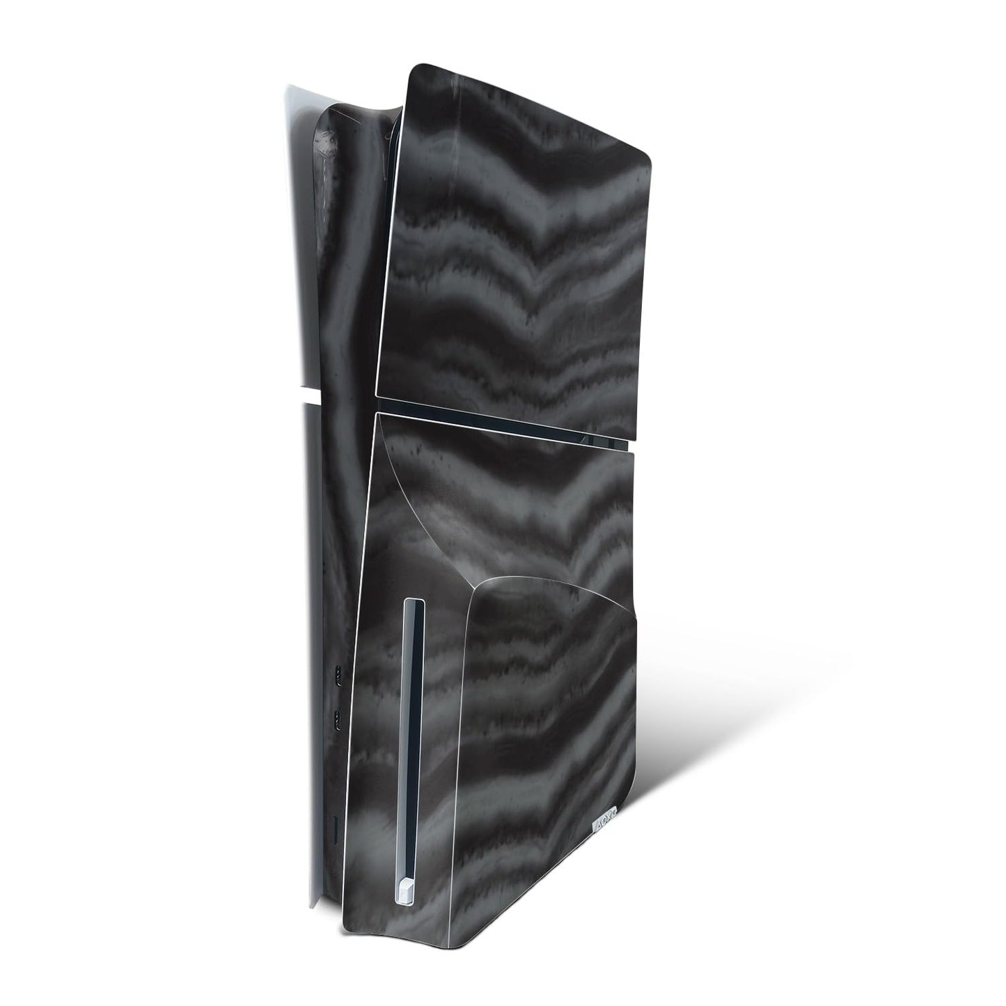 MightySkins Skin Compatible with PlayStation 5 Slim Disk Edition Console Only - Smoky Quartz | Protective  Durable  and Unique Vinyl Decal wrap Cover | Easy to Apply | Made in The USA