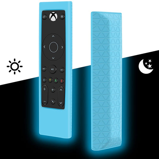 Silicone Protective Case for PDP Gaming Remote Control: Xbox Series X|S Xbox One  Xbox Shockproof Remote Case Holder Skin Proetector for PDP Xbox One Remote Battery Back Covers Case-Glowblue