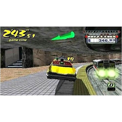 Sega Crazy Taxi: Fare Wars - Sony PSP, Model 010086660135, Classic Racing Game