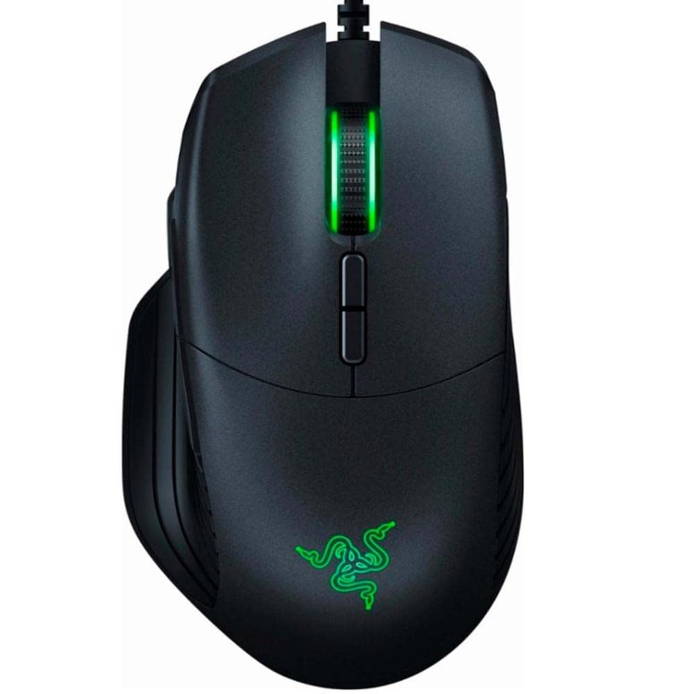 Razer Basilisk Gaming Mouse - 16,000 DPI, Chroma RGB, 8 Programmable Buttons, Classic Black, Model RZ01-02330100-R3U1