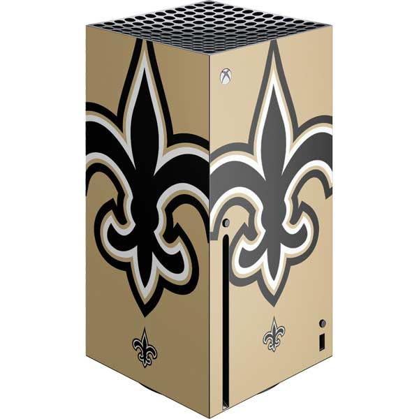 Skinit Decal Gaming Skin Compatible with Xbox Series X Console - Officially Licensed NFL New Orleans Saints Large Logo Design