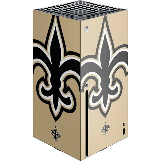 Skinit Decal Gaming Skin Compatible with Xbox Series X Console - Officially Licensed NFL New Orleans Saints Large Logo Design