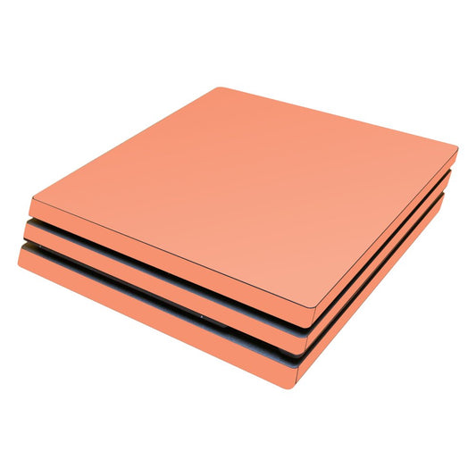 MIGHTY SKINS PS4 Pro Skin - Solid Peach Vinyl Decal Wrap, Durable & Easy to Apply, Model SOPS4PRO-Solid Peach