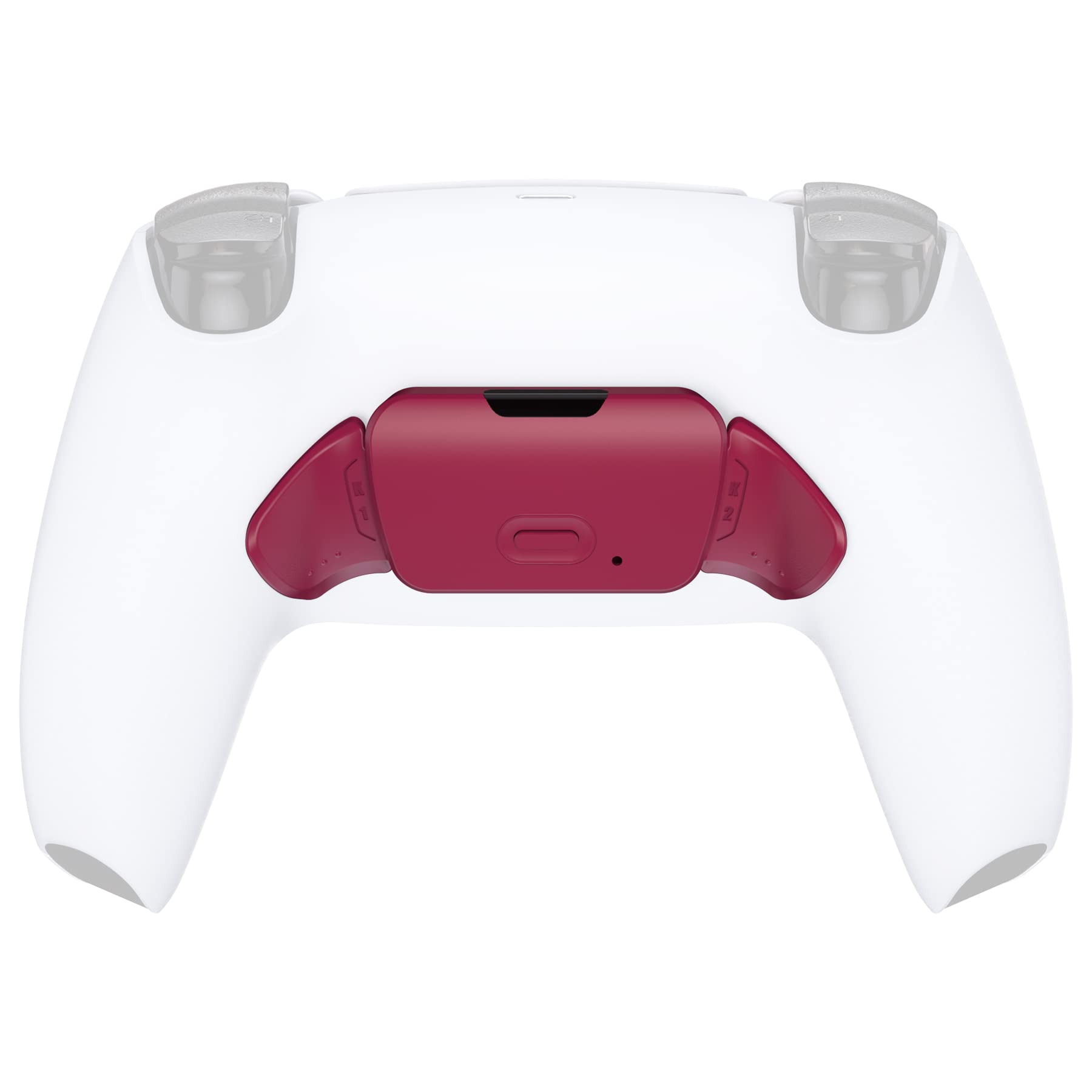 Cosmic Red Replacement Redesigned K1 K2 Back Button Housing Shell for PS5 Controller eXtremerate Rise Remap Kit - Controller & Rise Remap Board NOT Included