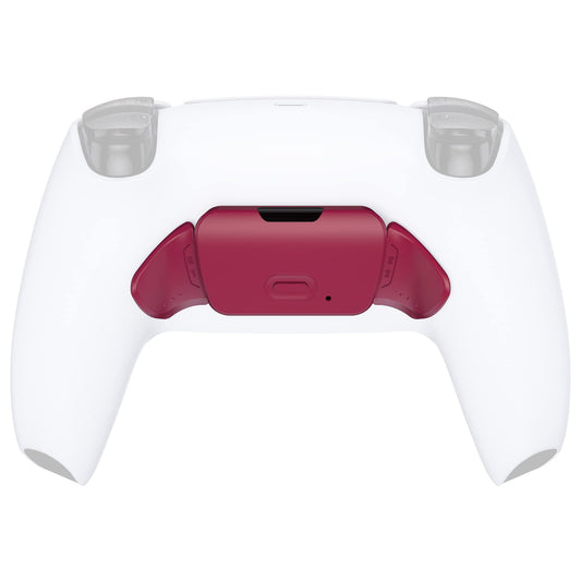 Cosmic Red Replacement Redesigned K1 K2 Back Button Housing Shell for PS5 Controller eXtremerate Rise Remap Kit - Controller & Rise Remap Board NOT Included