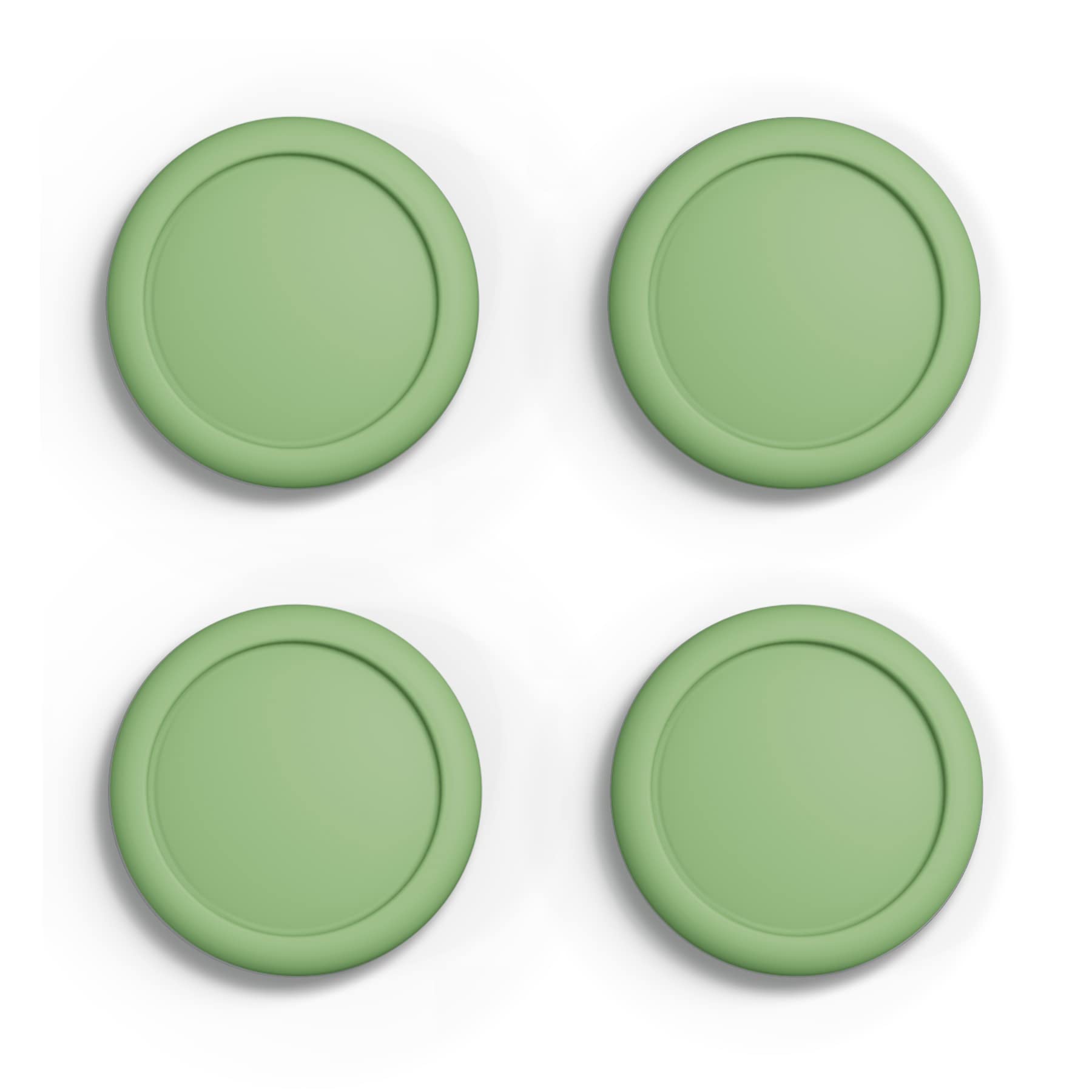 eXtremeRate PlayVital Switch Joystick Caps  Switch Lite Thumbstick Caps  Silicone Analog Cover for OLED Joycon Thumb Grips - Matcha Green