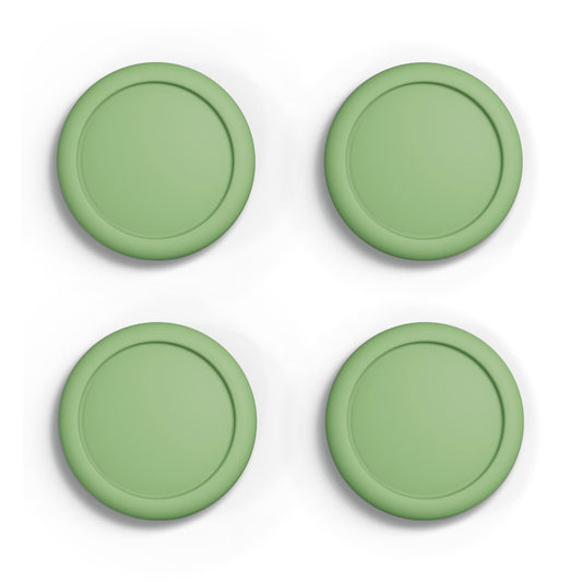 eXtremeRate PlayVital Switch Joystick Caps  Switch Lite Thumbstick Caps  Silicone Analog Cover for OLED Joycon Thumb Grips - Matcha Green