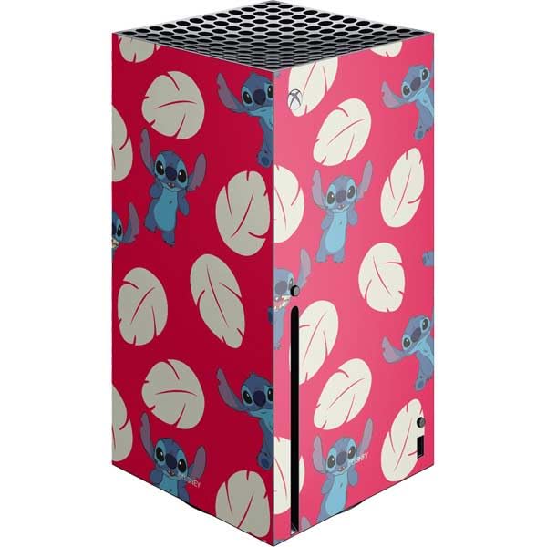 Skinit Decal Gaming Skin Compatible with Xbox Series X Console - Officially Licensed Disney Lilo and Stitch Character Pattern Design