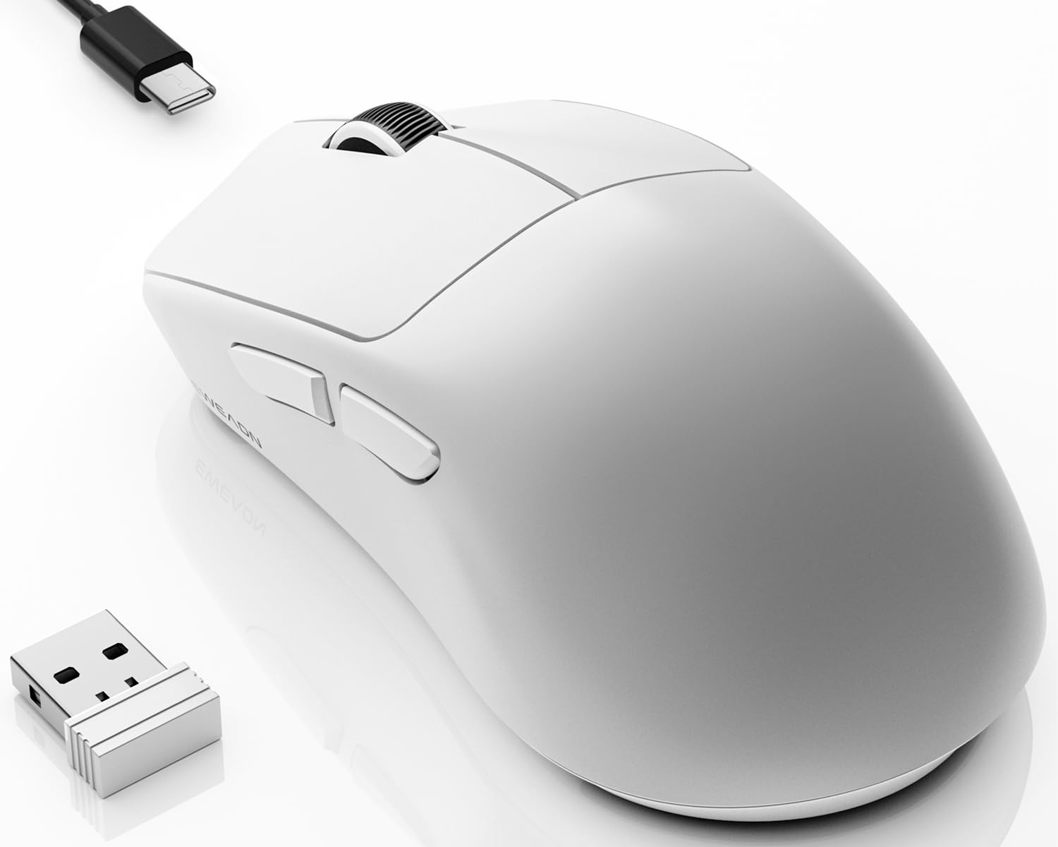 SEUNKWANG EWEAND X23 Pro Wireless Gaming Mouse, Tri-Mode 2.4G/USB-C/BT Mouse, PAW3311 Sensor, 12000 DPI, 59g Lightweight, 1ms Re