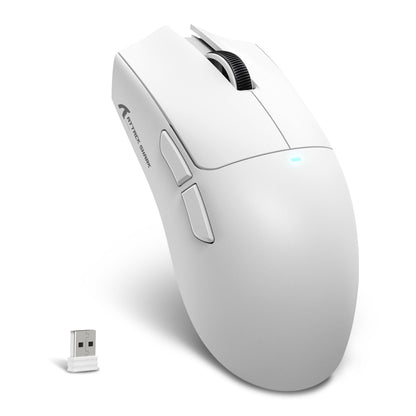 ATTACK SHARK X11SE Ultra-Light Wireless Gaming Mouse, Tri-Modes BT5.2/Type-C/2.4G, 22KDPI, 5 Buttons, White