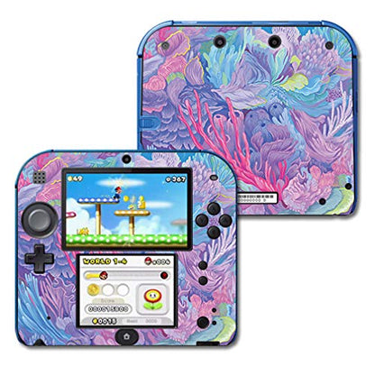 MIGHTY SKINS Nintendo 2DS Skin - Dreamy Reef Vinyl Decal Cover, Durable & Easy to Apply, Model NI2DS-Dreamy Reef