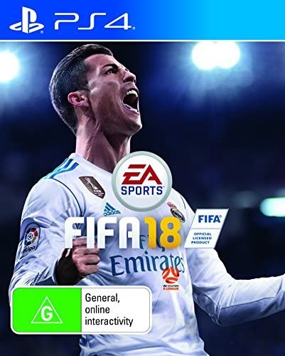 Electronic Arts FIFA 18 PS4 Game - PlayStation 4, Model 1034475, Exciting Soccer Gameplay