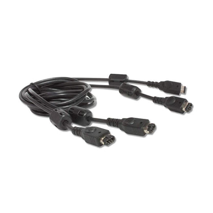 Tomee 4 Player Cable for Game Boy Advance SP - Black, Model M03736
