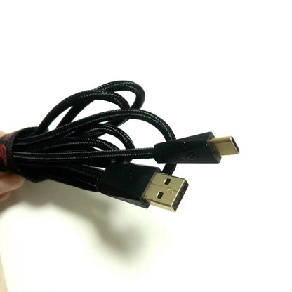 LZYDD USB Charging Data Cable for ASUS ROG Mice & Keyboards, Black USB C Port, Model: USB AOG Cable