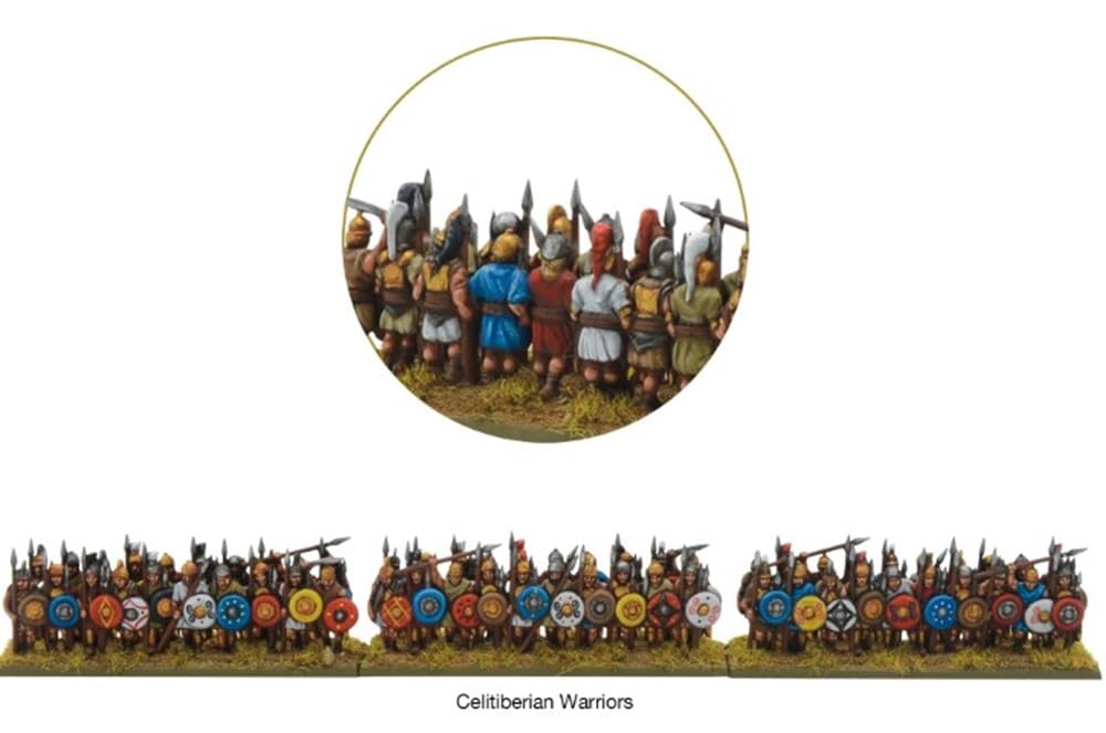 Warlord Games Hail Caesar Roman Britain Miniatures Set - 28mm Plastic Soldiers, 18.5x28.5x6.1cm, Paintable, Model 112010007