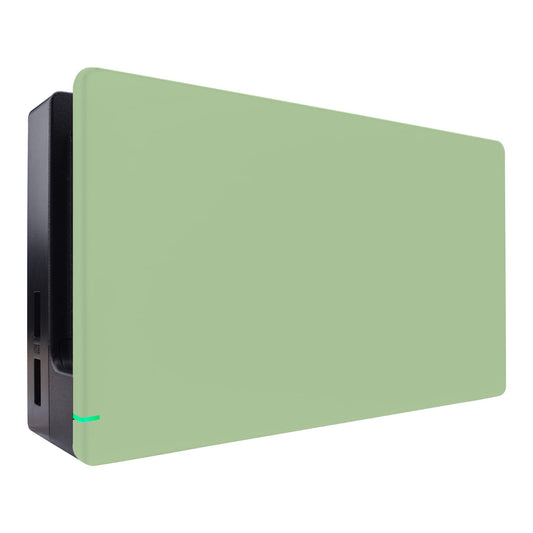 eXtremeRate Matcha Green Custom Faceplate for Nintendo Switch Charging Dock  DIY Replacement Housing Shell for Nintendo Switch Dock