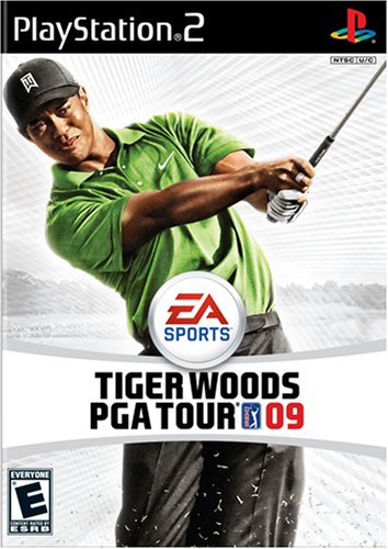 Electronic Arts Tiger Woods PGA Tour 09 - PlayStation 2 Game, Model 15409, Sports Simulation