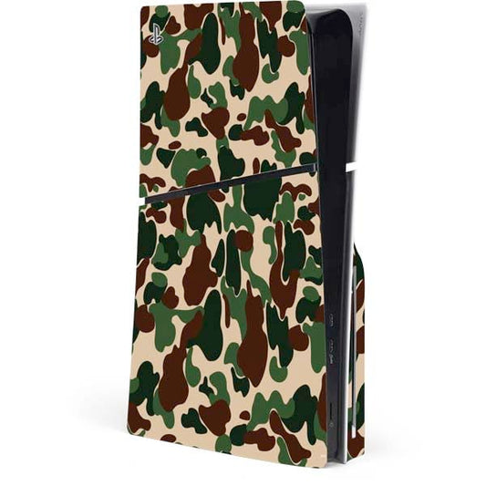 Skinit Decal Gaming Skin Compatible with PS5 Slim Disk Console - Street Camo Design
