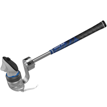 YEZRO Golf Club Attachment for Meta Quest 3S/3 - Adjustable Weighted Aluminum VR Golf Club Handle Accessories for Golf + with Re