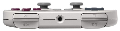 8Bitdo SN30 Pro USB Gamepad - G Classic Edition for Nintendo Switch - White - Model RET00260