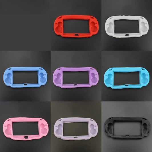 Silicone Rubber Cover Case Shell Soft Protector Cover Case Skin for PSV 1000 Replacement (Pink)