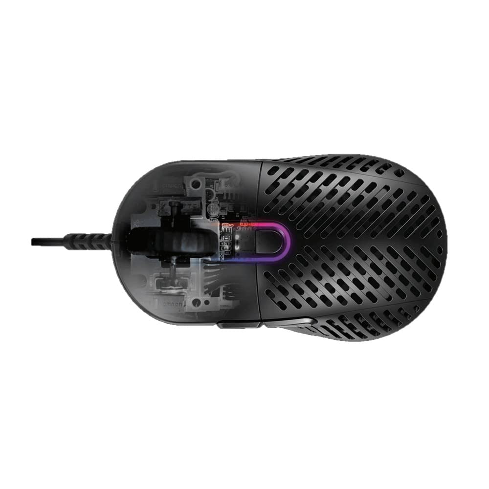 Mountain Makalu 67 RGB Gaming Mouse - PixArt PAW3370 Sensor, Lightweight Design, 100% PTFE Feet, Black