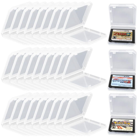 30 PCS Switch Game Holder Card Case Compatible with Nintendo New 3DS/New 3DS XL/3DS/3DS XL/DS/DSI/DSI XL  AFUNTA TF Card Storage Box Portable Game refill unit
