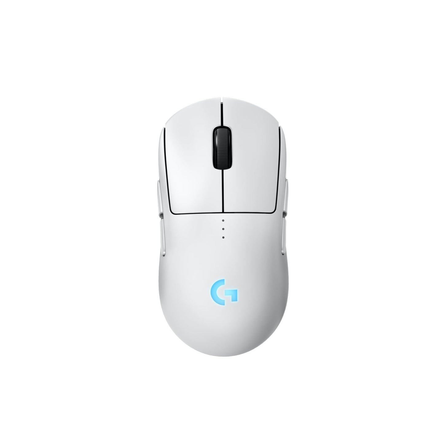 Logitech G PRO 2 Wireless Gaming Mouse - 44K DPI, USB-C, Customizable Side Buttons, White, Right/Left-Handed, Model 910-007290