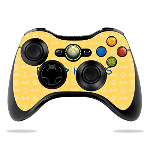 MightySkins Skin Compatible with Microsoft Xbox 360 Controller - Dogs Over Humans | Protective, Durable, and Unique Vinyl Decal 