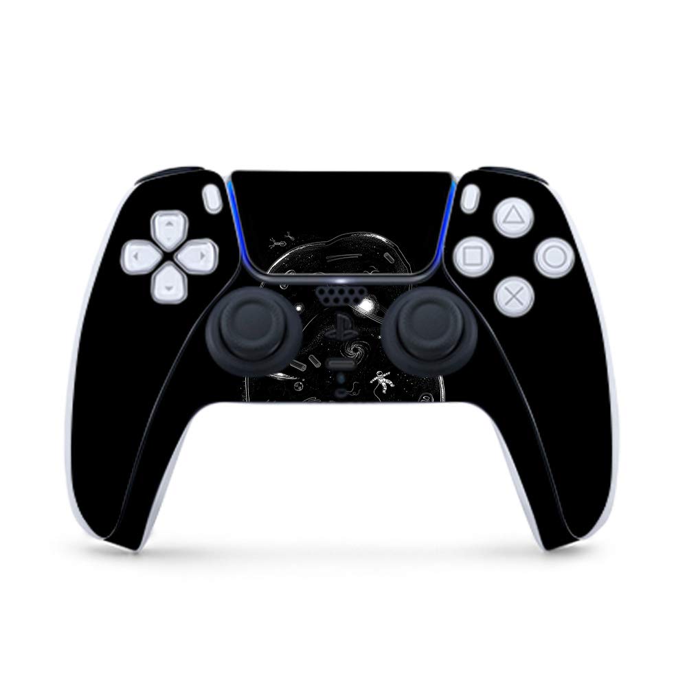 MightySkins Gaming Skin for PS5 / Playstation 5 Controller - Space Cell | Protective Viny wrap | Easy to Apply and Change Style | Made in The USA