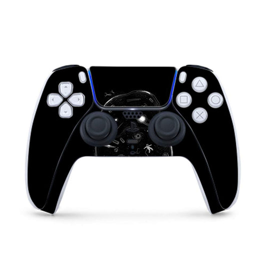 MightySkins Gaming Skin for PS5 / Playstation 5 Controller - Space Cell | Protective Viny wrap | Easy to Apply and Change Style | Made in The USA