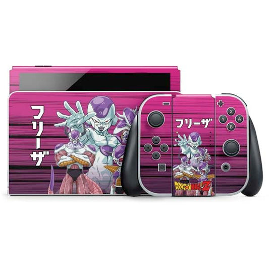 Skinit Decal Gaming Skin Compatible with Nintendo Switch OLED (2021) - Officially Licensed Dragon Ball Z Frieza Evolution Design