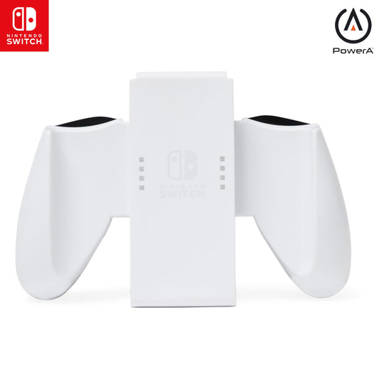 PowerA Joy-Con Comfort Grip for Nintendo Switch - White, game controller, gamepad, Nintendo Switch Lite