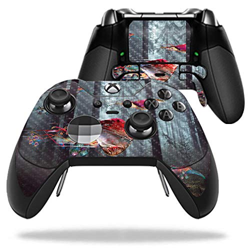 MightySkins Carbon Fiber Skin for Microsoft Xbox One fine design Controller - Stringray Forest | Protective  Durable Textured Carbon Fiber Finish | Easy to Apply  Remove  and Change Styles | Made in The USA