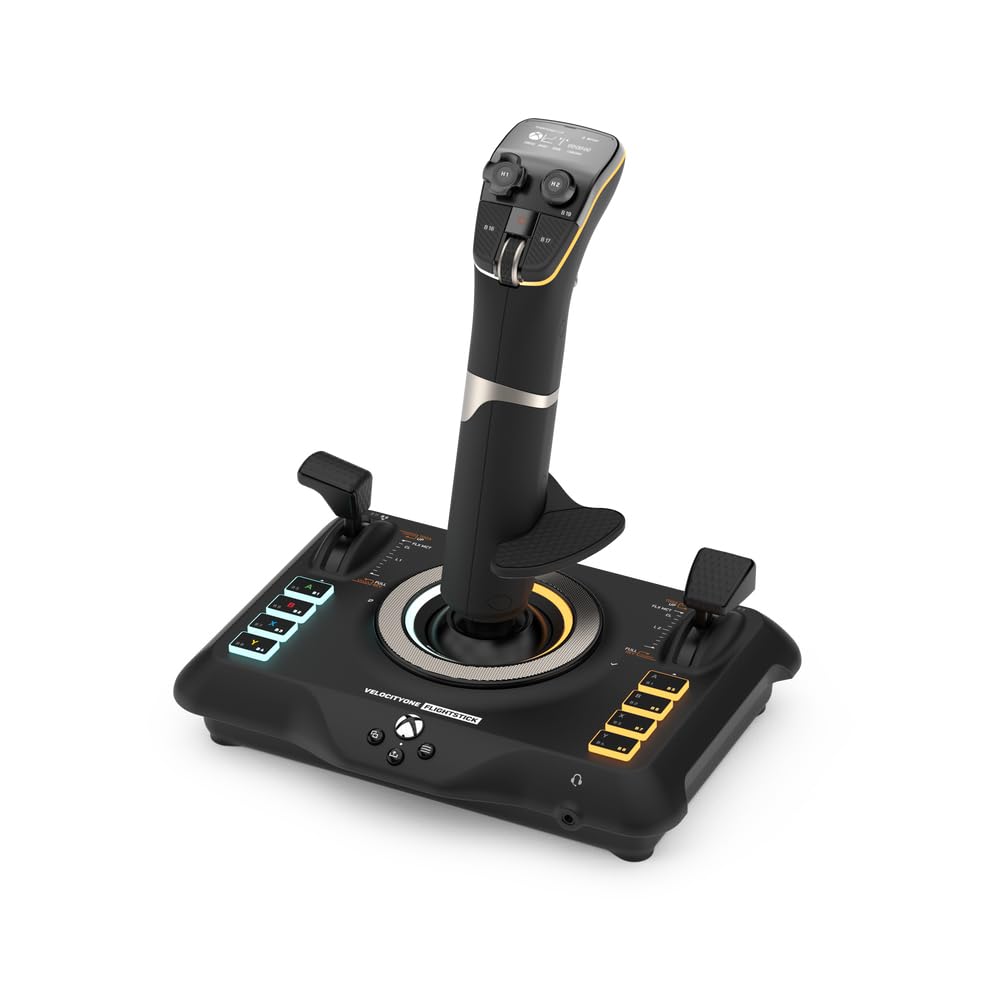 Turtle Beach VelocityOne Flightstick Universal Simulation Controller Joystick for Air & Space Combat Simulation - Xbox Series X  Xbox Series S  Xbox One  Windows 10  and Windows 11 PCs