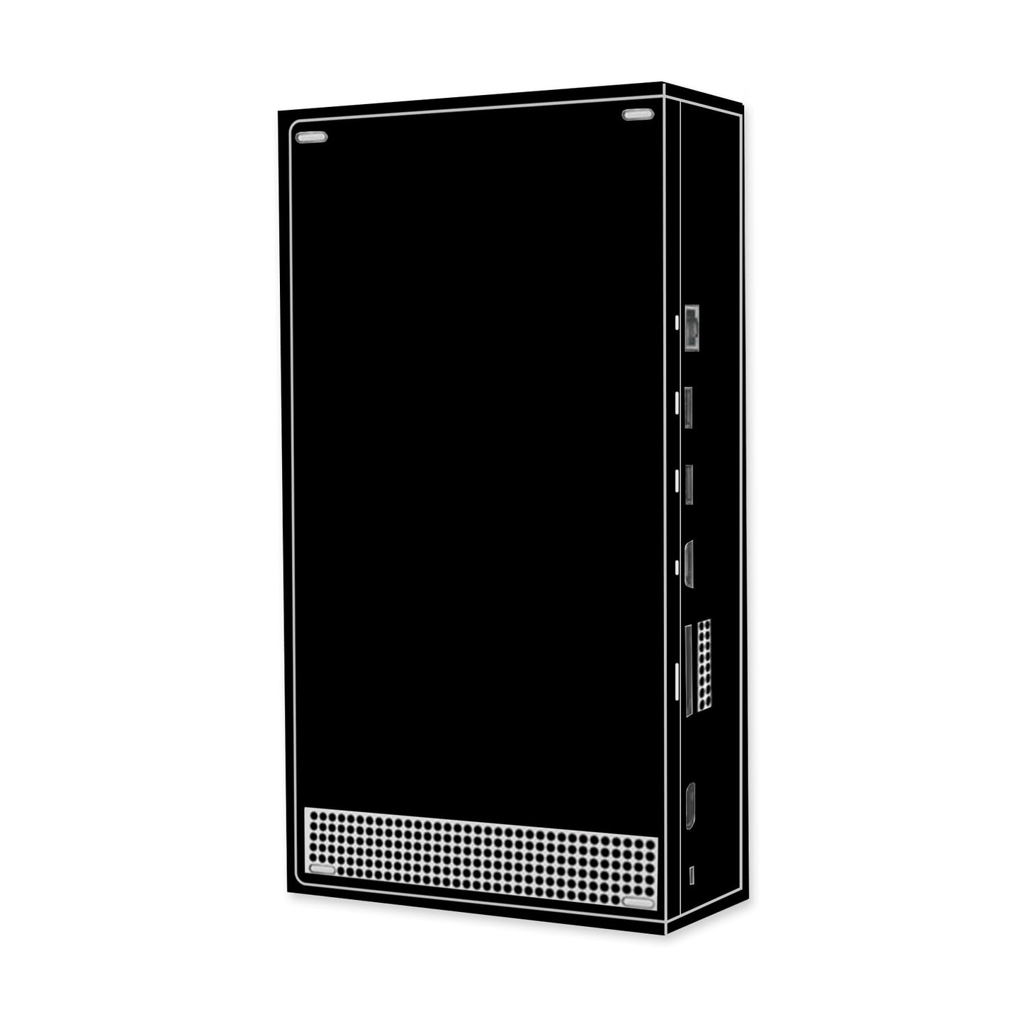 MRSJANE LAST Skin Wrap for Xbox Series S - Black Vinyl Decal Sticker Cover for Console & Controller