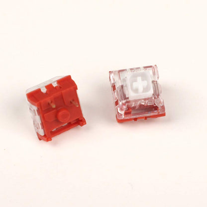 YMDK Kailh Pro Box Red 35g SMD RGB MX Switches - Dustproof & IP56 Waterproof, 65 pcs for Mechanical Gaming Keyboards