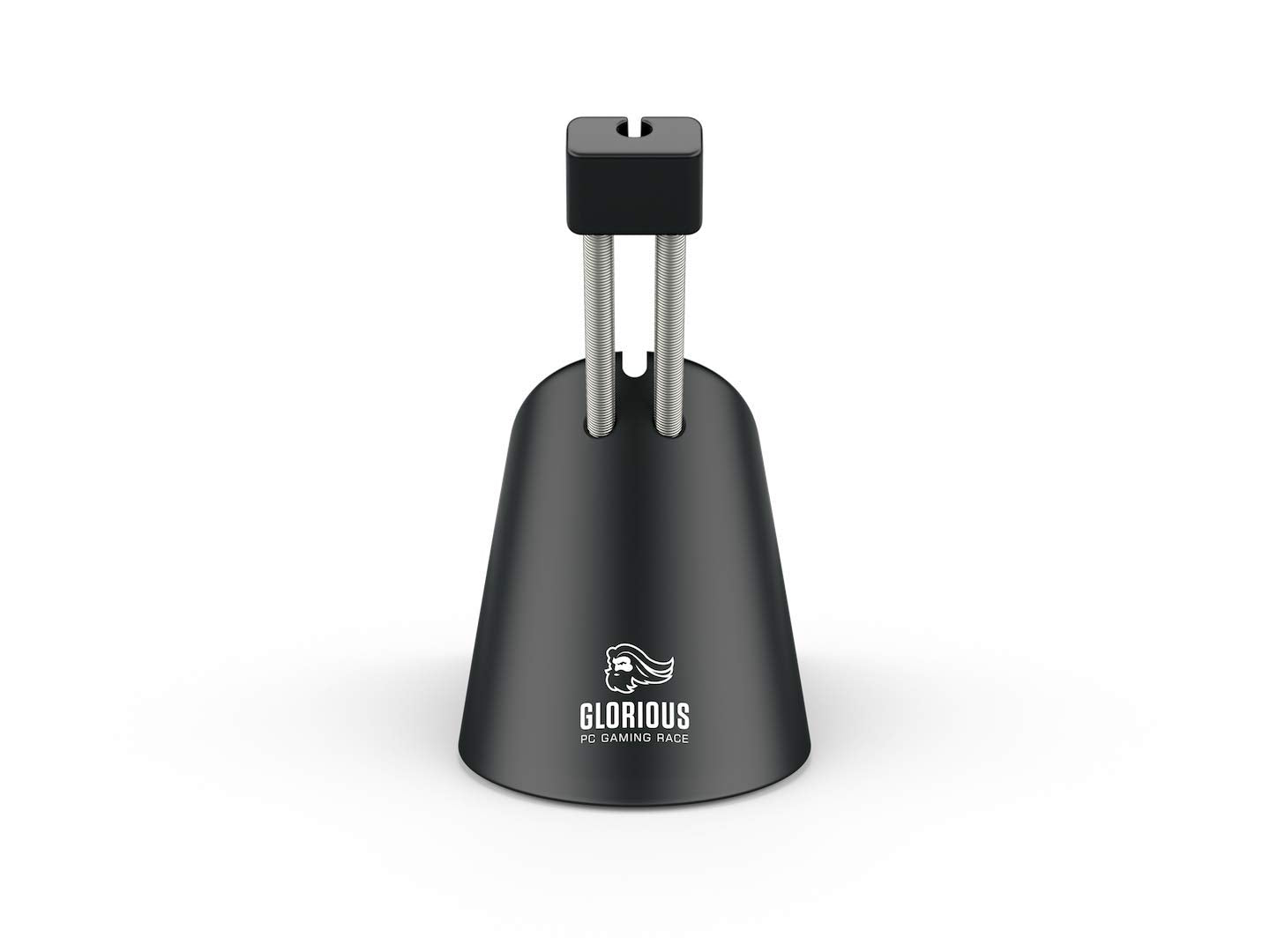 Glorious Mouse Bungee - Flexible Cable Management for Gaming - Black - Model G-MB-BLACK - Durable Rubber Material