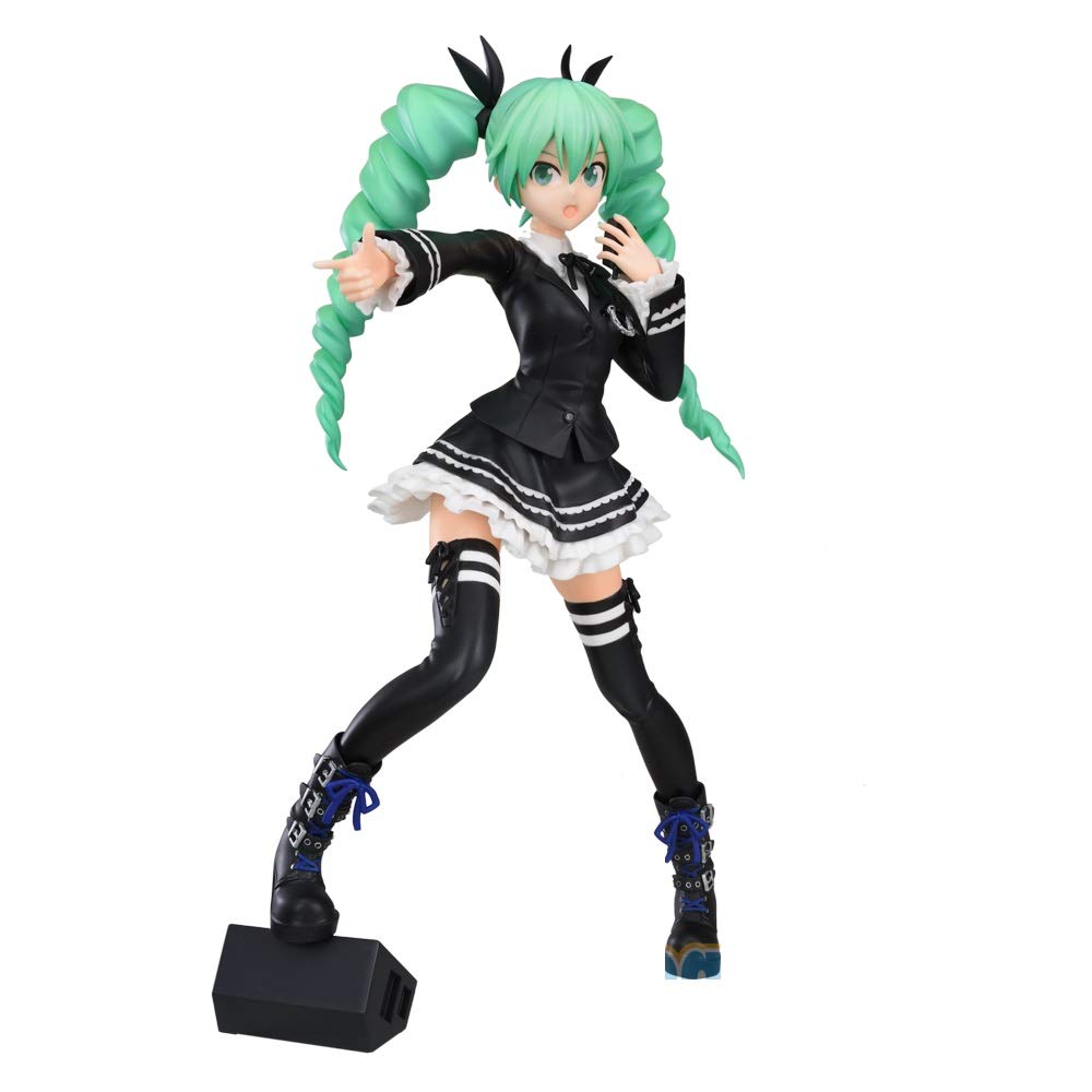 Sega Project Diva Arcade Future Tone Hatsune Miku Super Premium Action Figure Dark Angel  9