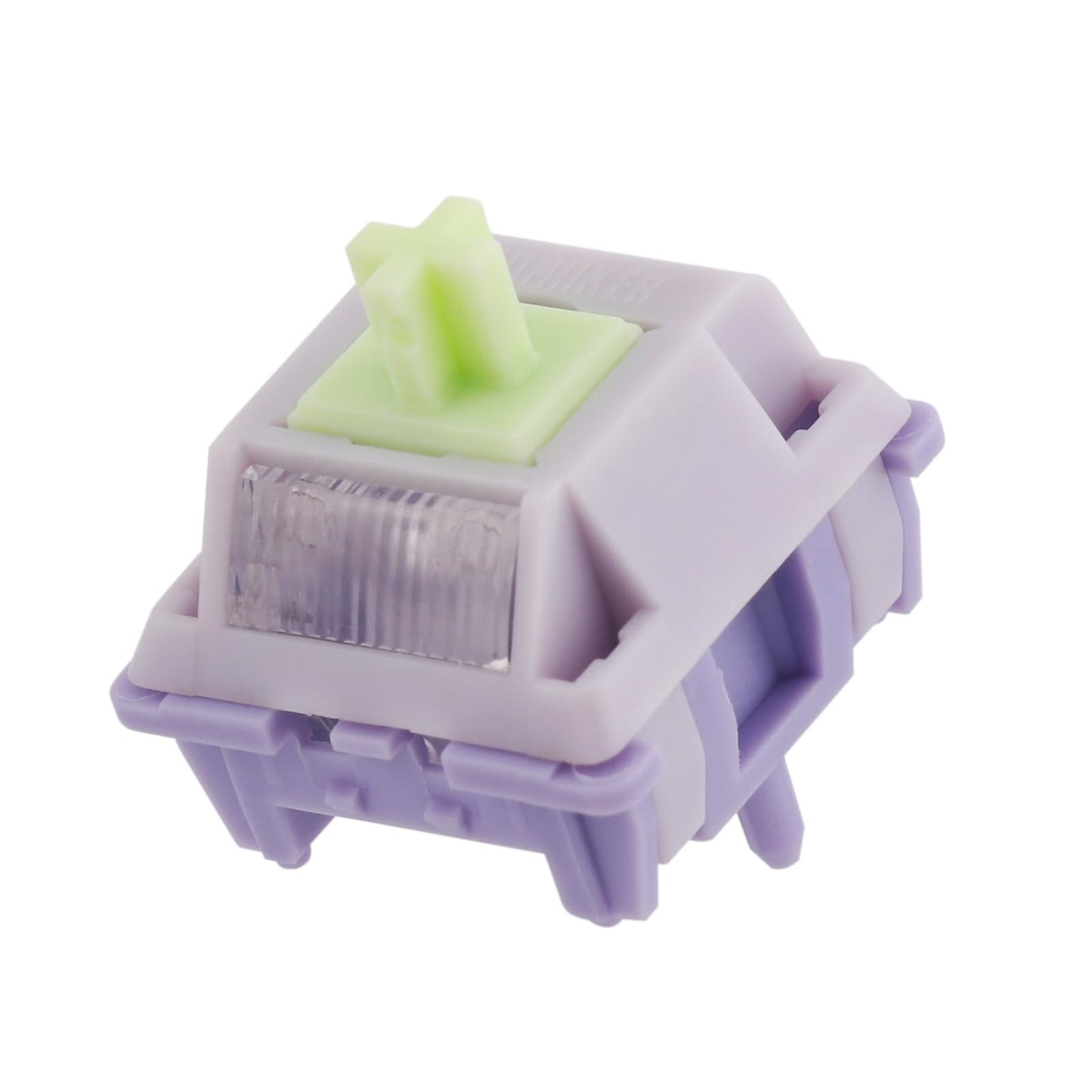 EPOMAKER Wisteria V2 Linear 38gf Keyboard Switches Set  with Light Diffuser  Pre-lubed  5 Pin Creamy Switch  35 Pieces for Mechanical Gaming Keyboards