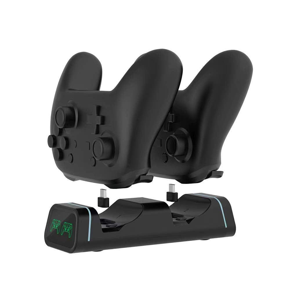 Switch Pro Controller Charger  Xbox Series S/X Controller Charging Dock  Charging Station for Playstation 5 Controller  Nintendo Switch Pro Controller  Google Controller(Not for Power A controllers)