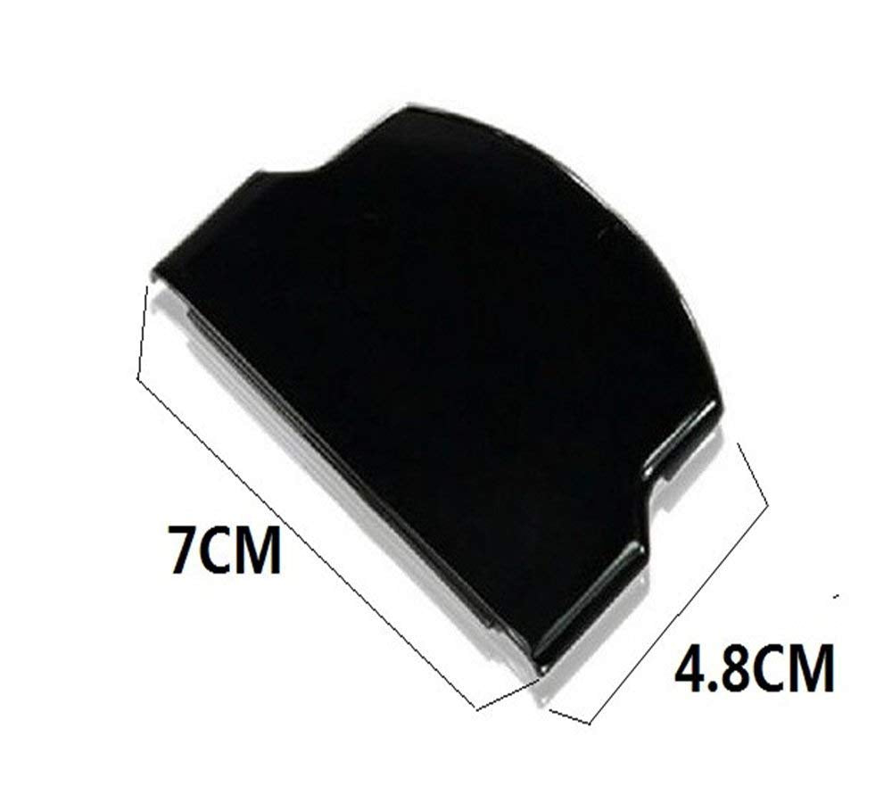 Ambertown PSP Battery Back Door Cover Case Replacement - Black for PSP 2000, 2001, 3000, 3001