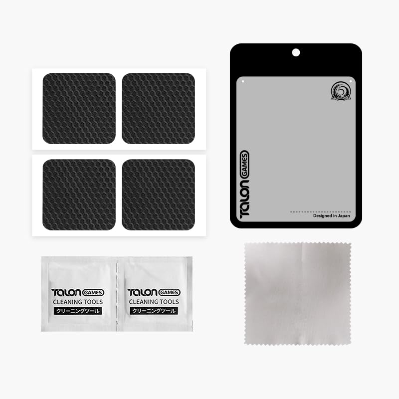 TALONGAMES Touchpad Protector for Steam Deck OLED - Matrix Mini Hex - Black, Trackpads Protector